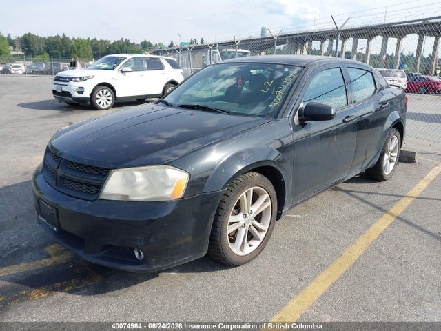 2012 Dodge Avenger Sxt მანქანა იყიდება აუქციონზე, vin: 1C3CDZCB9CN133158, აუქციონის ნომერი: 40074964