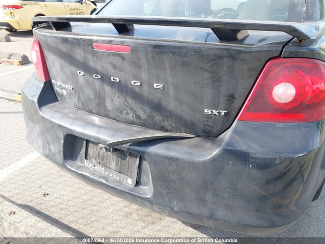 2012 Dodge Avenger Sxt მანქანა იყიდება აუქციონზე, vin: 1C3CDZCB9CN133158, აუქციონის ნომერი: 40074964