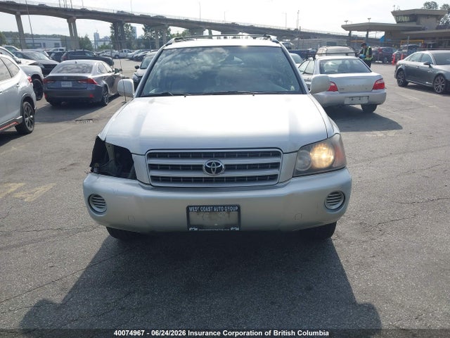 40074967 :رقم المزاد ، JTEHF21AX10039888 vin ، 2001 Toyota Highlander مزاد بيع