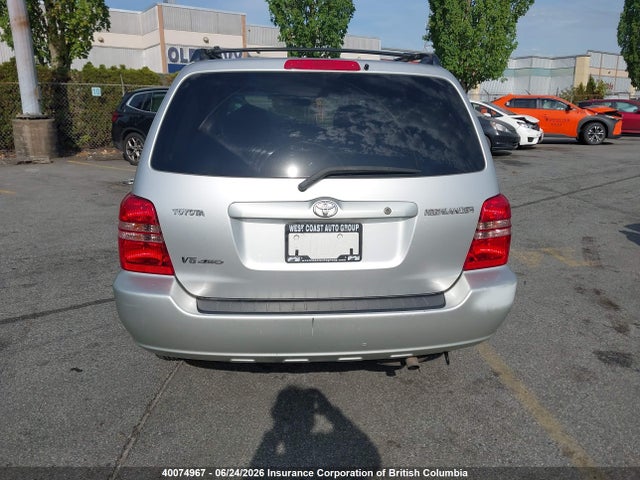 40074967 :رقم المزاد ، JTEHF21AX10039888 vin ، 2001 Toyota Highlander مزاد بيع