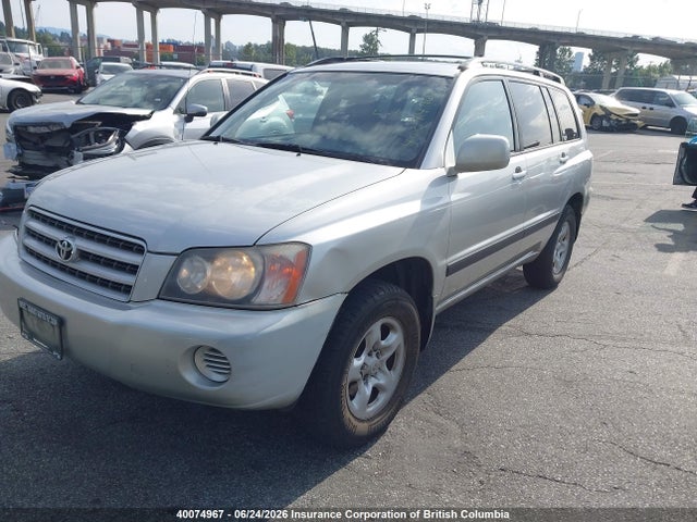 40074967 :رقم المزاد ، JTEHF21AX10039888 vin ، 2001 Toyota Highlander مزاد بيع