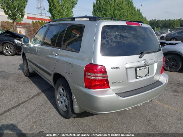 40074967 :رقم المزاد ، JTEHF21AX10039888 vin ، 2001 Toyota Highlander مزاد بيع