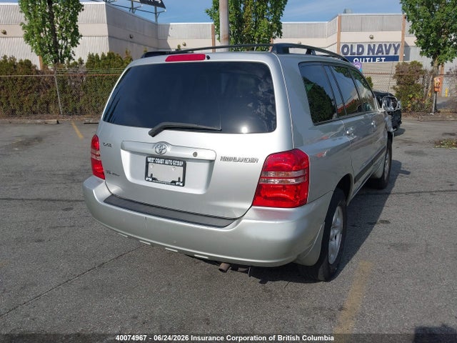 40074967 :رقم المزاد ، JTEHF21AX10039888 vin ، 2001 Toyota Highlander مزاد بيع