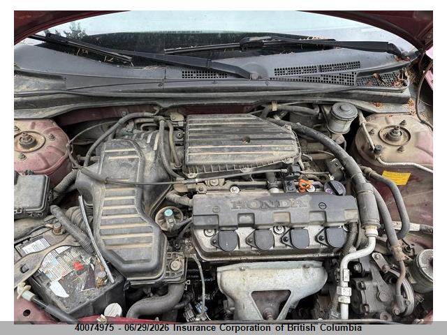 2005 Honda Civic მანქანა იყიდება აუქციონზე, vin: 2HGES16335H034834, აუქციონის ნომერი: 40074975