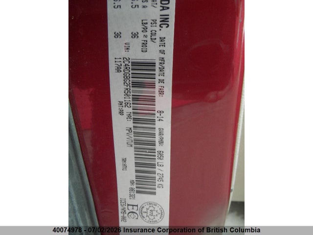 Dodge Grand Caravan Se/sxt 2015 2C4RDGBG2FR501162 Image 29