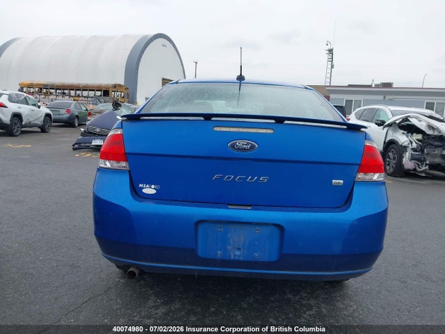 2011 Ford Focus მანქანა იყიდება აუქციონზე, vin: 1FAHP3FNXBW138833, აუქციონის ნომერი: 40074980
