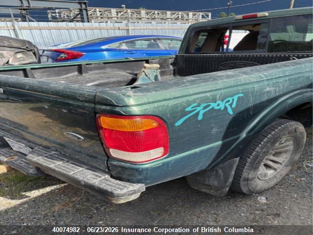 40074982 :رقم المزاد ، 1FTZR15X9XTA87608 vin ، 1999 Ford Ranger Super Cab مزاد بيع