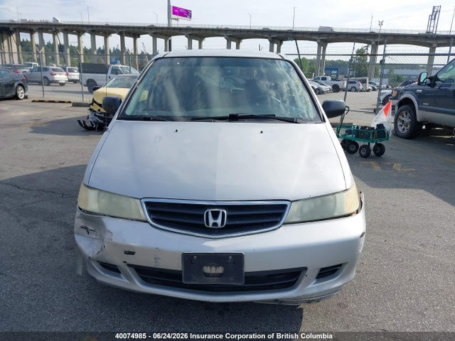 Продажа на аукционе авто 2002 Honda Odyssey Lx, vin: 2HKRL18592H014649, номер лота: 40074985