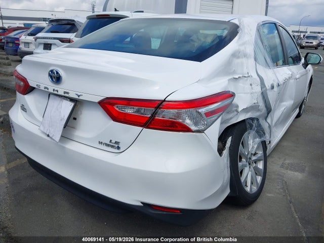 2019 Toyota Camry Le მანქანა იყიდება აუქციონზე, vin: 4T1B31HK6KU515748, აუქციონის ნომერი: 40069141