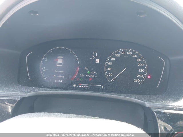 2022 Honda Civic მანქანა იყიდება აუქციონზე, vin: 2HGFE2F54NH120284, აუქციონის ნომერი: 40075024