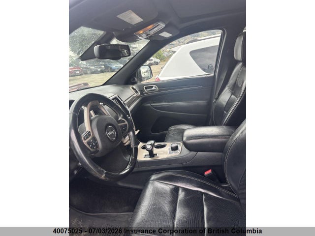 Продажа на аукционе авто 2015 Jeep Grand Cherokee Overland, vin: 1C4RJFCG6FC756634, номер лота: 40075025