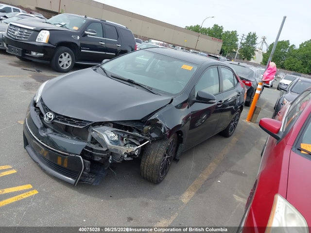 40075028 :رقم المزاد ، 2T1BURHE6GC727306 vin ، 2016 Toyota Corolla L/le/le Pls/prm/s/s Pls مزاد بيع