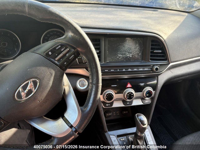 40075036 :رقم المزاد ، KMHD84LF2LU108565 vin ، 2020 Hyundai Elantra Sel/value/limited مزاد بيع