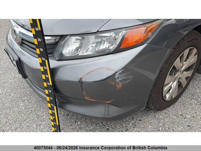Aukcja sprzedaży 2012 Honda Civic, vin: 2HGFB2F44CH111047, numer aukcji: 40075044