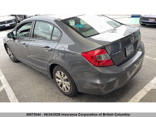 Aukcja sprzedaży 2012 Honda Civic, vin: 2HGFB2F44CH111047, numer aukcji: 40075044