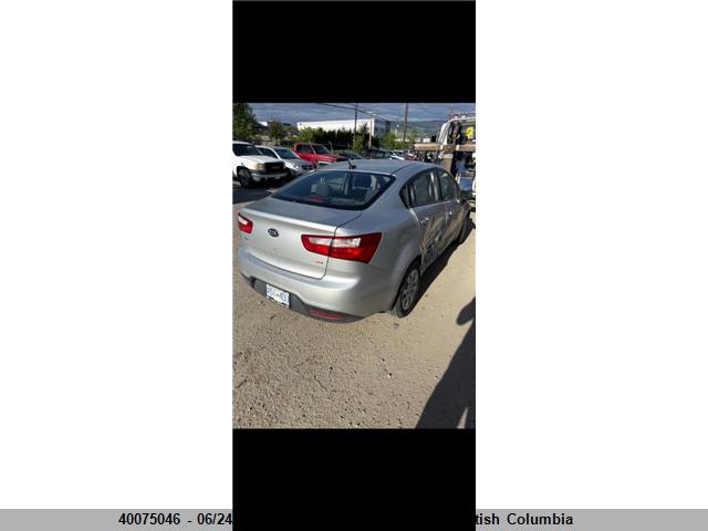 40075046 :رقم المزاد ، KNADM4A35D6317617 vin ، 2013 Kia Rio مزاد بيع