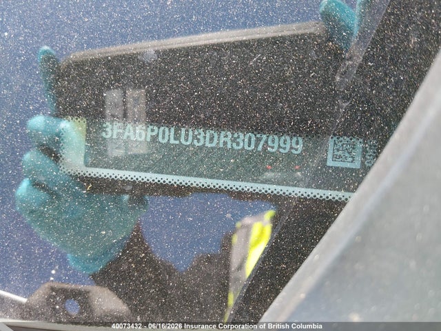 Продаж на аукціоні авто 2013 Ford Fusion Se Hybrid, vin: 3FA6P0LU3DR307999, номер лоту: 40073432