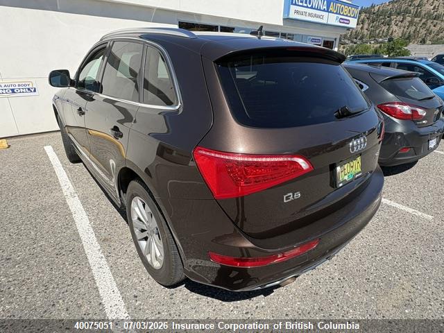 40075051 :رقم المزاد ، WA1DKAFP6CA029758 vin ، 2012 Audi Q5 مزاد بيع