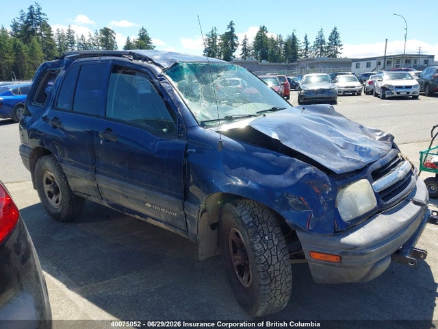 Aukcja sprzedaży 2002 Chevrolet Tracker, vin: 2CNBJ13C426914677, numer aukcji: 40075052