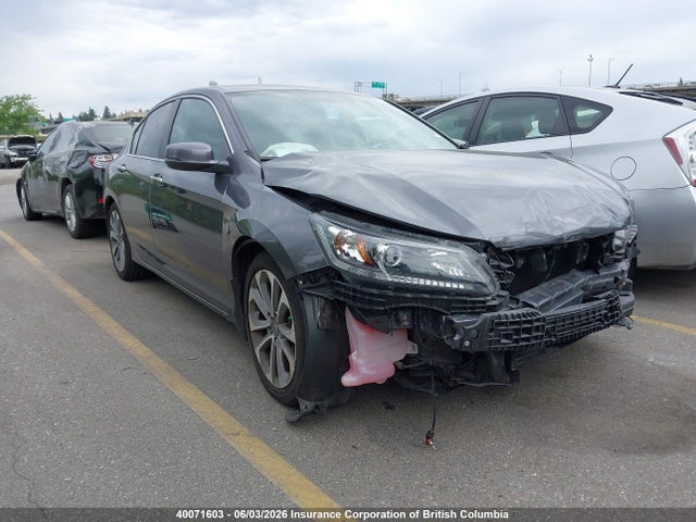 2013 Honda Accord Sport მანქანა იყიდება აუქციონზე, vin: 1HGCR2F55DA811263, აუქციონის ნომერი: 40071603