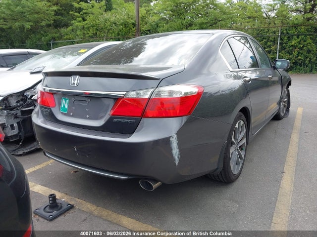 2013 Honda Accord Sport მანქანა იყიდება აუქციონზე, vin: 1HGCR2F55DA811263, აუქციონის ნომერი: 40071603