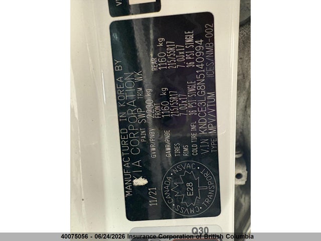 KIA Niro 2022 KNDCE3LG8N5140994 Image 13