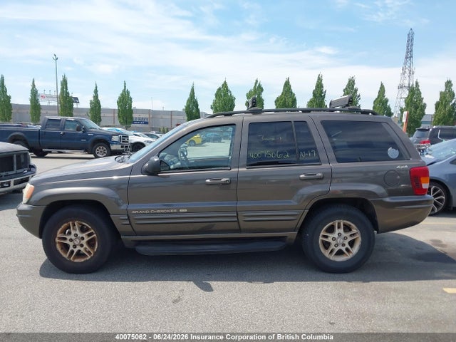 Продажа на аукционе авто 1999 Jeep Grand Cherokee Limited, vin: 1J4GW68N4XC512105, номер лота: 40075062