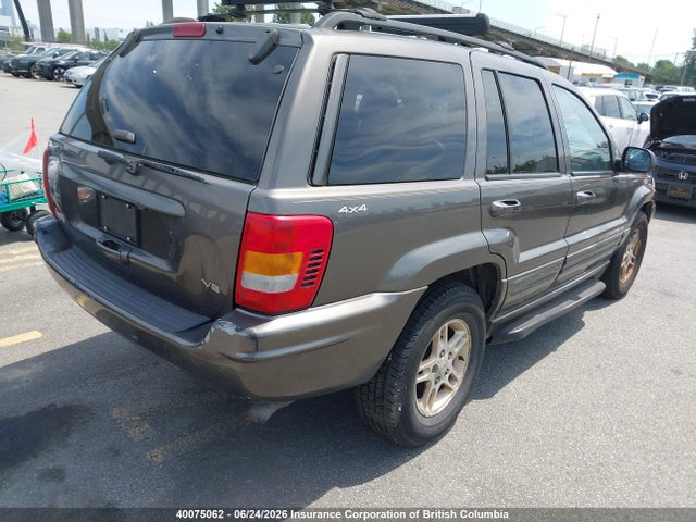 Продажа на аукционе авто 1999 Jeep Grand Cherokee Limited, vin: 1J4GW68N4XC512105, номер лота: 40075062