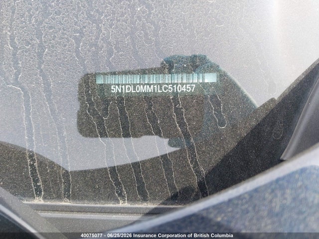 5N1DL0MM1LC510457 Infiniti QX60