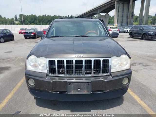 40075080 :رقم المزاد ، 1J4HR58N55C695873 vin ، 2005 Jeep Grand Cherokee Limited مزاد بيع