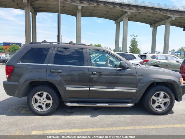40075080 :رقم المزاد ، 1J4HR58N55C695873 vin ، 2005 Jeep Grand Cherokee Limited مزاد بيع