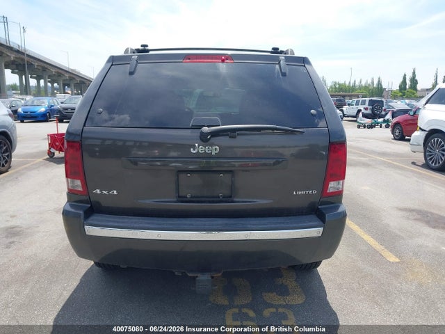 40075080 :رقم المزاد ، 1J4HR58N55C695873 vin ، 2005 Jeep Grand Cherokee Limited مزاد بيع