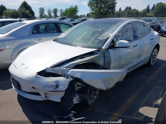 Tesla MODEL 3 2022 5YJ3E1EB5NF294244 Image 2