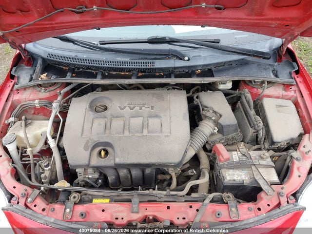 40075084 :رقم المزاد ، 2T1BU4EE2CC813617 vin ، 2012 Toyota Corolla S/le مزاد بيع