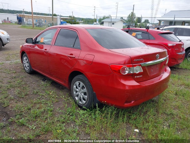 40075084 :رقم المزاد ، 2T1BU4EE2CC813617 vin ، 2012 Toyota Corolla S/le مزاد بيع
