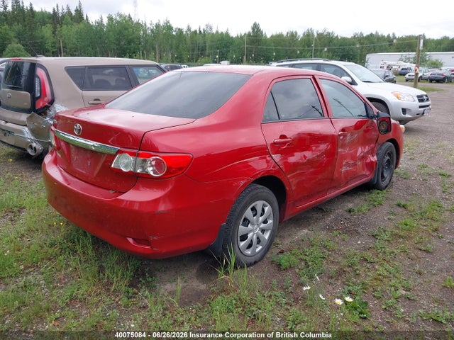 40075084 :رقم المزاد ، 2T1BU4EE2CC813617 vin ، 2012 Toyota Corolla S/le مزاد بيع
