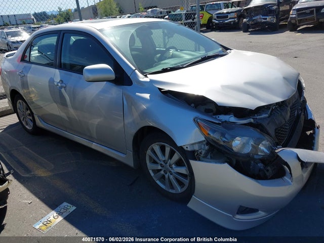 40071570 :رقم المزاد ، 2T1BU4EE6AC315210 vin ، 2010 Toyota Corolla S/le/xle مزاد بيع