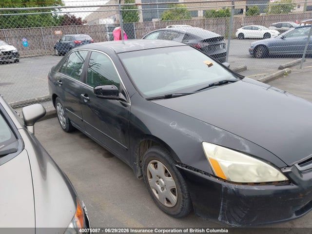2005 Honda Accord Lx მანქანა იყიდება აუქციონზე, vin: 1HGCM56415A802164, აუქციონის ნომერი: 40075087