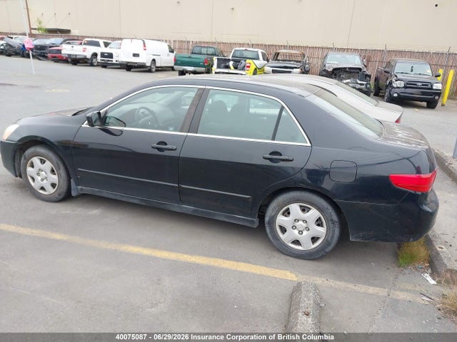 2005 Honda Accord Lx მანქანა იყიდება აუქციონზე, vin: 1HGCM56415A802164, აუქციონის ნომერი: 40075087