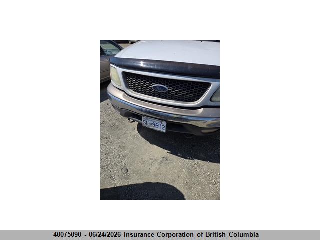 40075090 :رقم المزاد ، 2FTPX18LX2CA93698 vin ، 2002 Ford F150 مزاد بيع