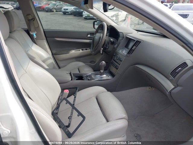 Продажа на аукционе авто 2010 Infiniti G37x, vin: JN1CV6ARXAM460617, номер лота: 40075094