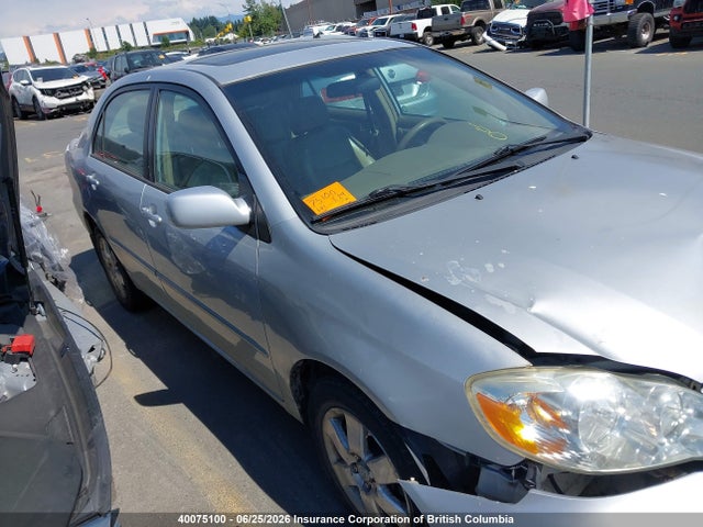 2005 Toyota Corolla Ce/le/s მანქანა იყიდება აუქციონზე, vin: 2T1BR30E05C882750, აუქციონის ნომერი: 40075100