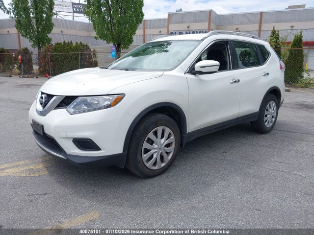 2016 Nissan Rogue მანქანა იყიდება აუქციონზე, vin: 5N1AT2MV6GC794651, აუქციონის ნომერი: 40075101