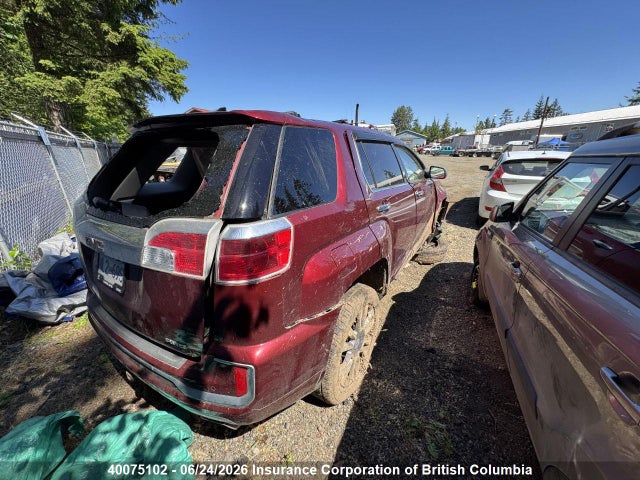 40075102 :رقم المزاد ، 2GKFLVE38G6216363 vin ، 2016 Gmc Terrain Denali مزاد بيع