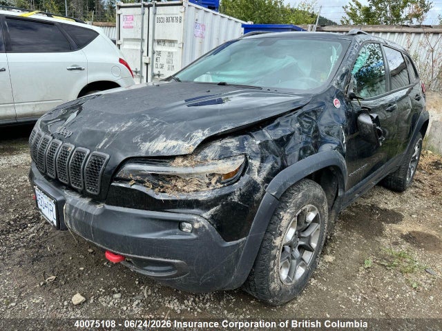 2019 Jeep Cherokee Trailhawk მანქანა იყიდება აუქციონზე, vin: 1C4PJMBX7KD210183, აუქციონის ნომერი: 40075108