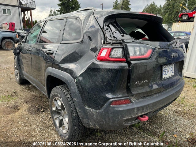 2019 Jeep Cherokee Trailhawk მანქანა იყიდება აუქციონზე, vin: 1C4PJMBX7KD210183, აუქციონის ნომერი: 40075108
