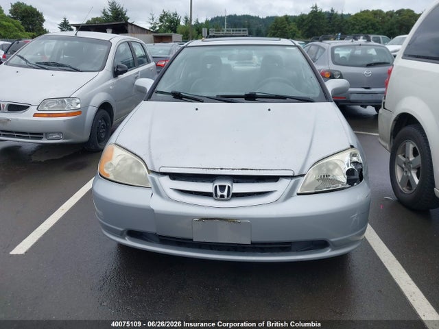 2002 Honda Civic მანქანა იყიდება აუქციონზე, vin: 1HGEM22962L807188, აუქციონის ნომერი: 40075109