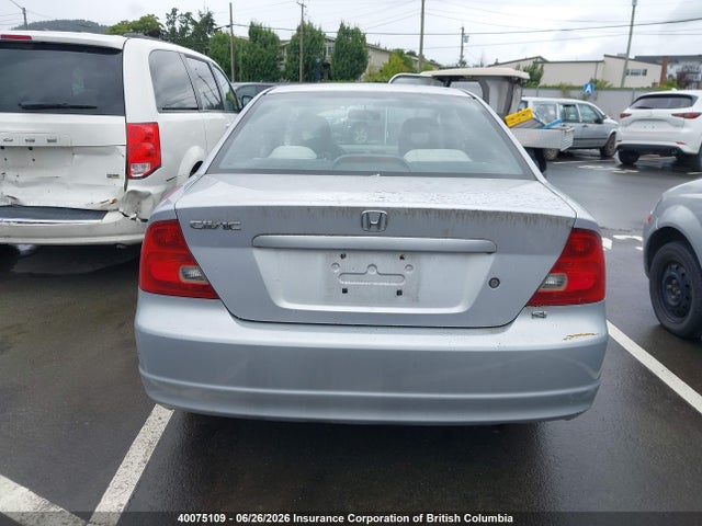 2002 Honda Civic მანქანა იყიდება აუქციონზე, vin: 1HGEM22962L807188, აუქციონის ნომერი: 40075109