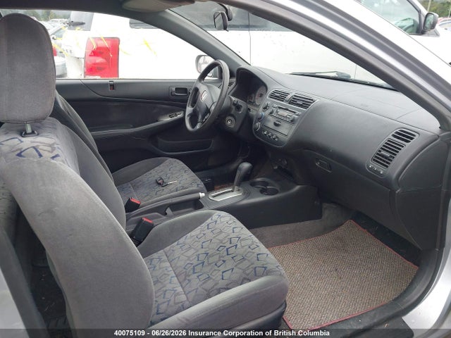 2002 Honda Civic მანქანა იყიდება აუქციონზე, vin: 1HGEM22962L807188, აუქციონის ნომერი: 40075109