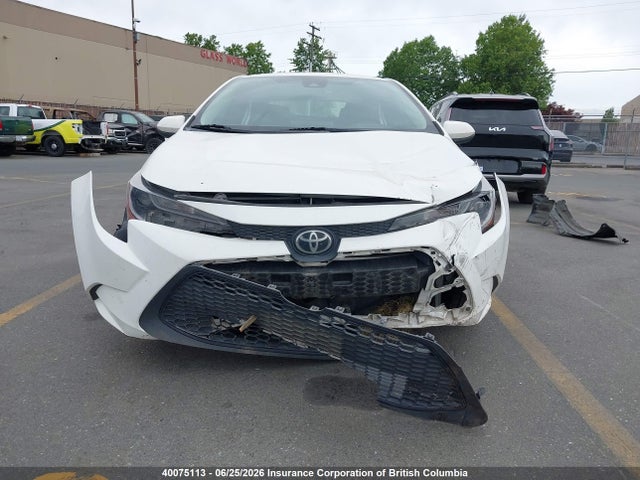 40075113 :رقم المزاد ، 5YFBPRBE3LP010629 vin ، 2020 Toyota Corolla Le مزاد بيع